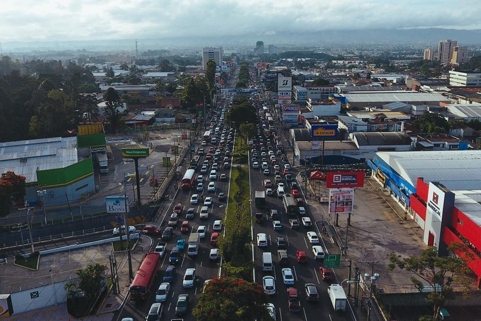 El tr&aacute;fico de este mi&eacute;rcoles ser&aacute; m&aacute;s complicado que d&iacute;as anteriores, seg&uacute;n las autoridades.&nbsp; (Foto: Archivo/Soy502)