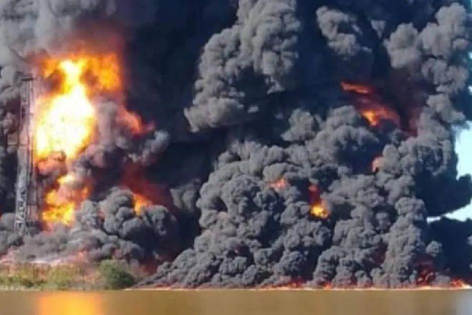 El percance ha sido catalogado como un desastre en la regi&oacute;n. (Foto: Twitter Francisco Bartolo)