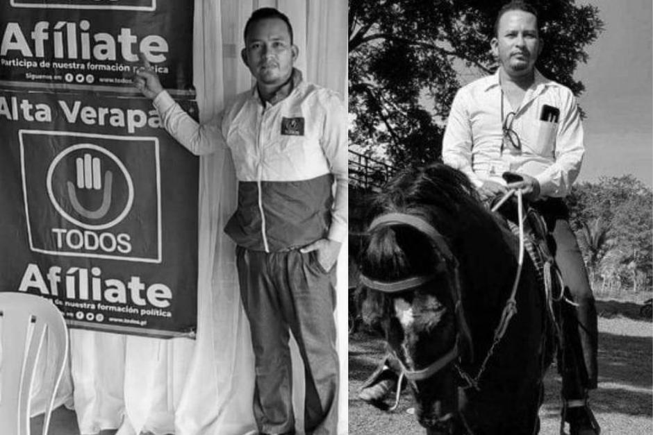 Edwyn Pop Artola sería el candidato a alcalde del partido Todos en Chahal, Alta Verapaz. (Foto: Facebook/Edwyn Artola)