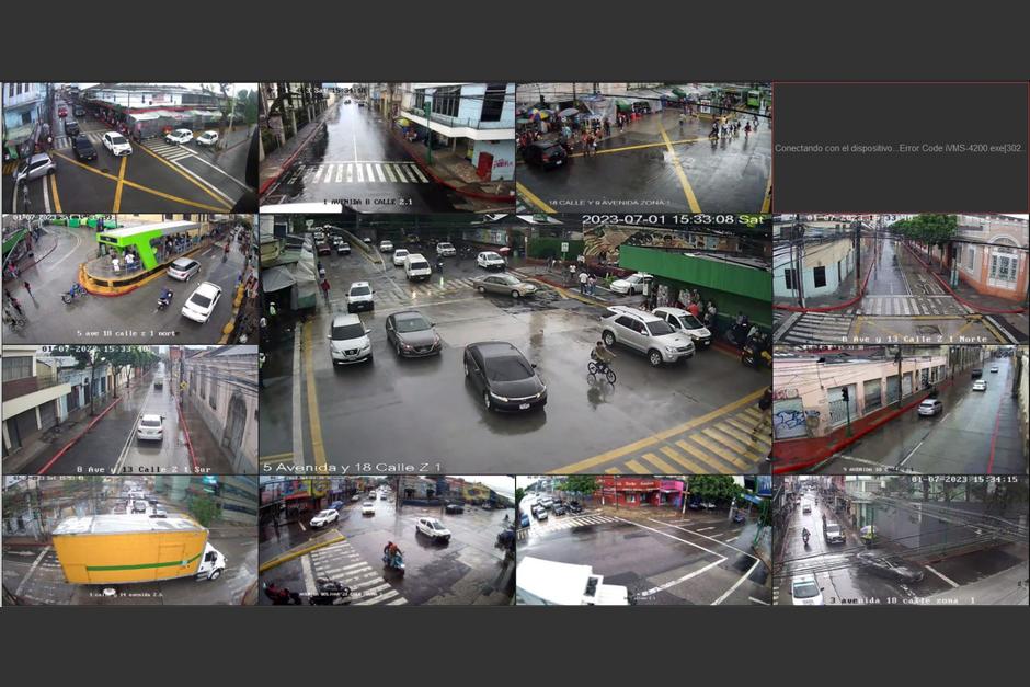 La PMT monitorea la presencia de lluvias en varias zonas de la ciudad. (Foto: PMT)