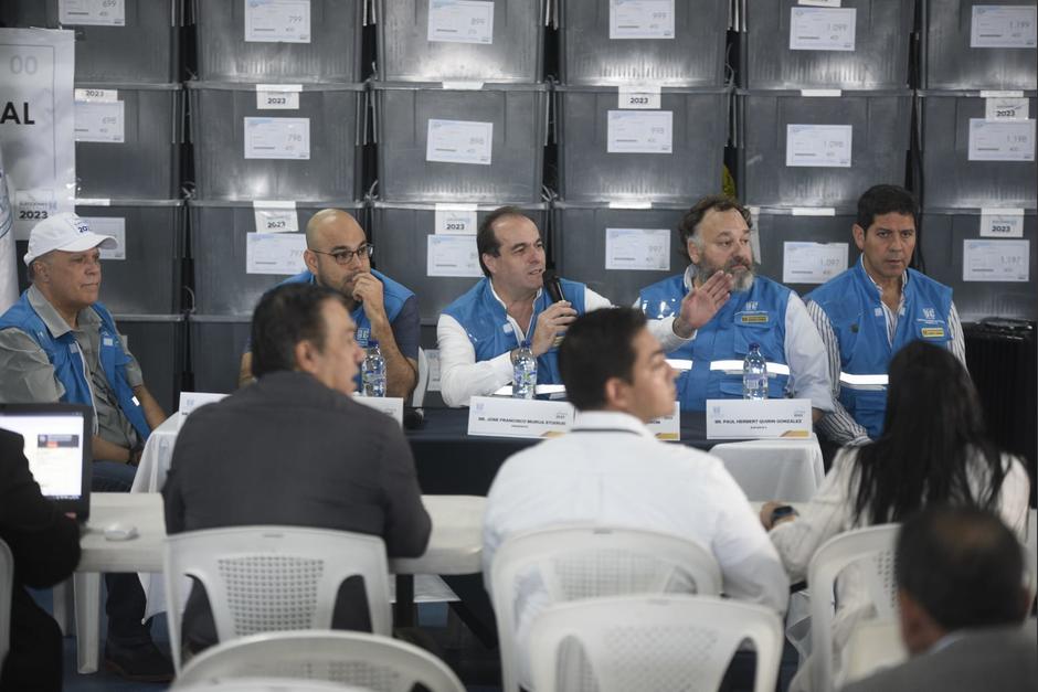 La Junta Electoral del Distrito Central informó sobre los resultados electorales con los cambios de las actas cotejadas. (Foto: Wilder López/Soy502)