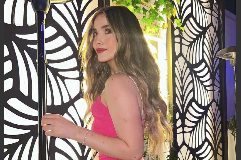 La conductora guatemalteca fue parte de la "pink carpet" de Barbie en México. (Foto: Instagram)