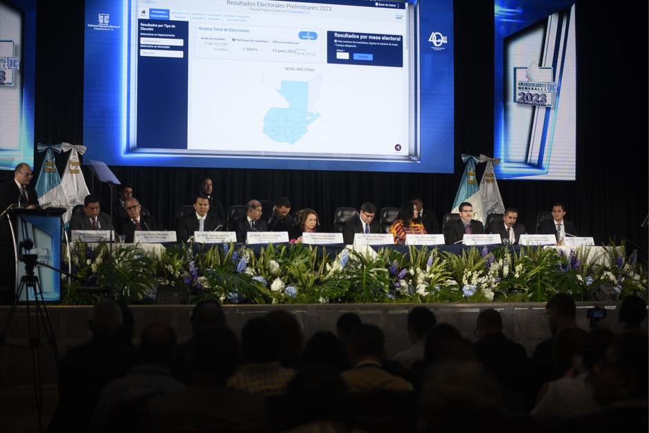 Magistrados del TSE presentan denuncia ante el MP