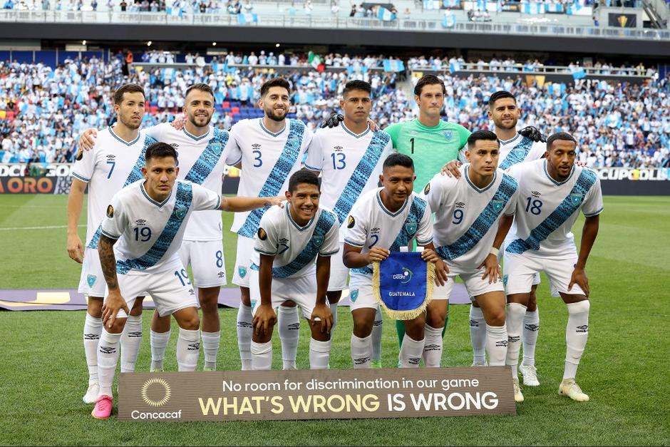 La selección de Guatemala se medirá ante Jamaica este domingo 9 de julio por un pase a semifinales. (Foto: AFP)