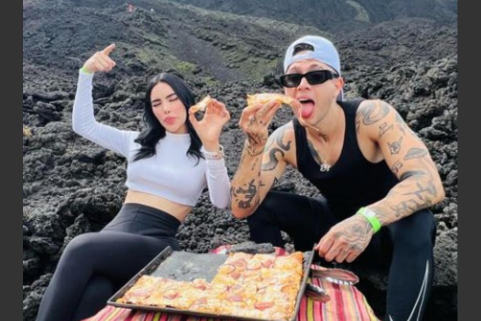 Los influencers presumieron su experiencia escalando el Pacaya. (Foto: Instagram)