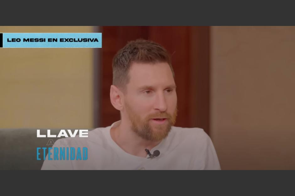 Lionel Messi habló del Inter Miami por primera vez y&nbsp;se refirió al desafío de jugar en Estados Unidos. (Foto: TVP - Argentina)