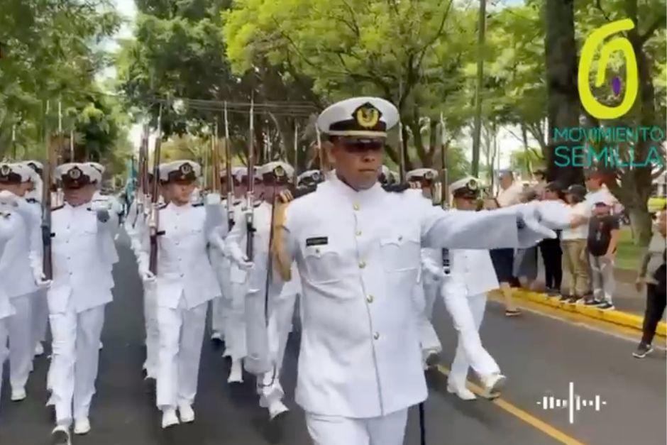 Bernardo Arévalo desmiente el video que asegura que de ganar la presidencia el Movimiento Semilla desaparecerá el Ejército de Guatemala. (Foto: captura de pantalla)