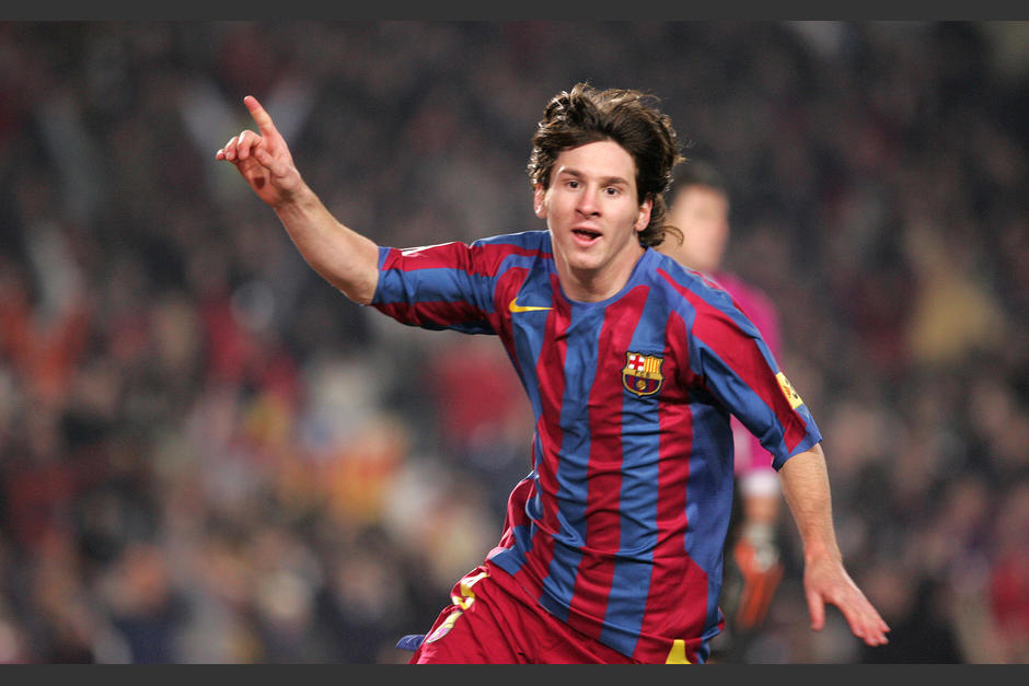Lionel Messi en su debut con el FC Barcelona de España. (Foto: Diario Sport)