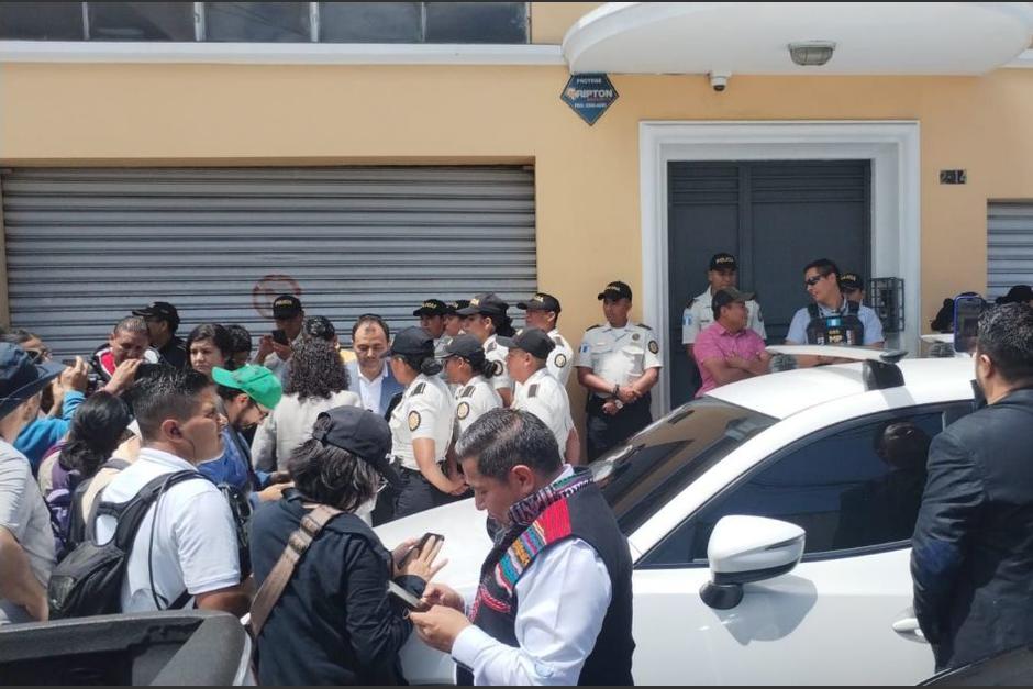La FECI del MP realiza allanamientos en la sede central del partido Movimiento Semilla. (Foto: Nuestro Diario)