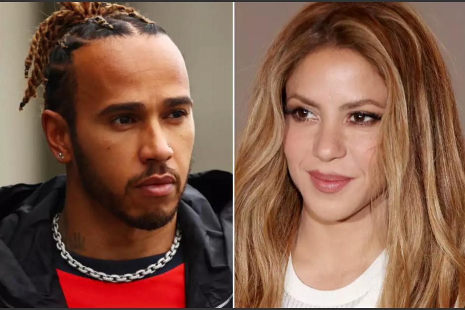 Lewis Hamilton estaría muy molesto con Shakira por una razón. (Foto: Expansión)
