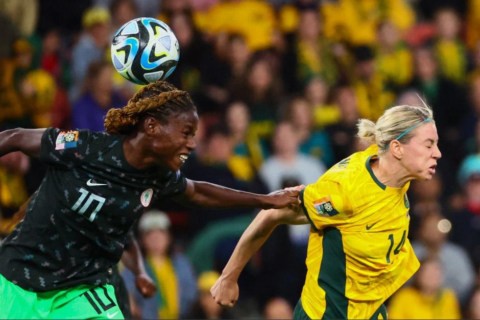 Nigeria derrotó 3-2 a la selección de Australia en el Mundial Femenino. (Foto: AFP)