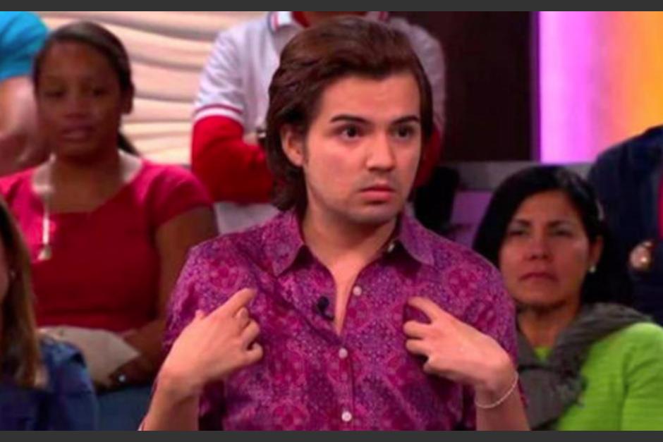 El guatemalteco que saltó a la fama por "Caso Cerrado" asistió a la feria de Antigua. (Foto: archivo/Soy502)