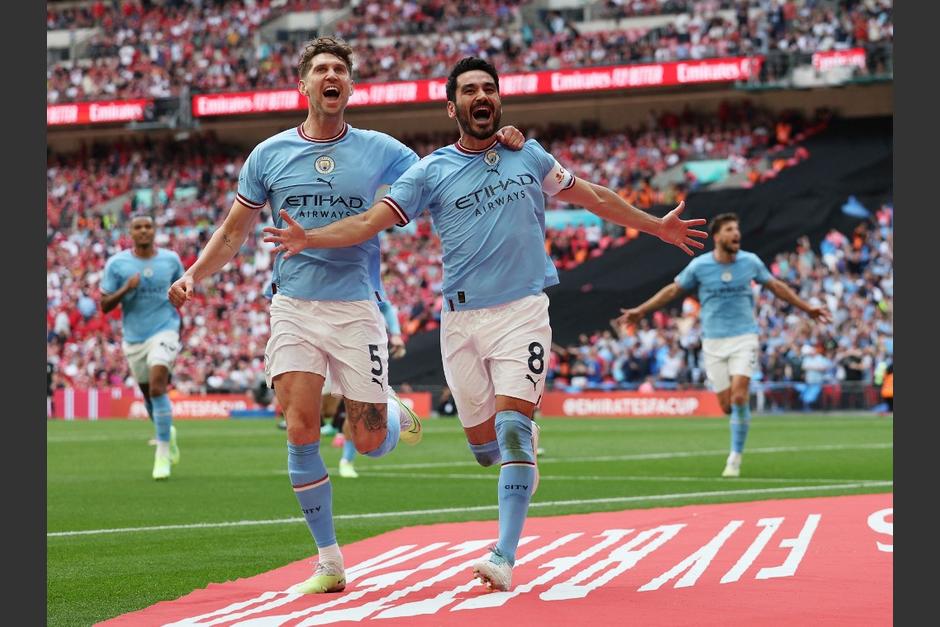 El Manchester City logró su segundo título en la temporada y va por la copa europea. (Foto: AFP)