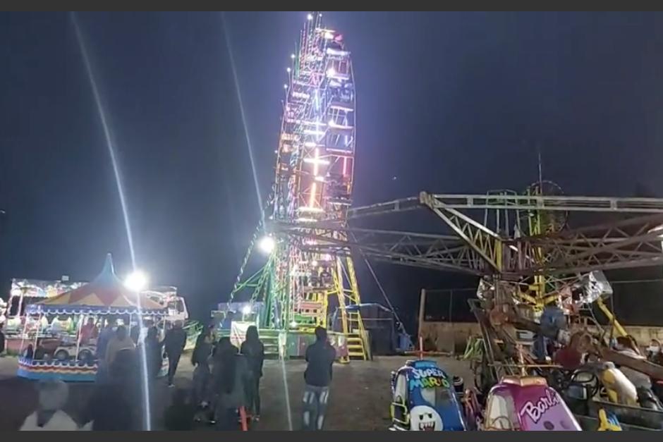 Los juegos mecánicos que nunca llegaron a su destino