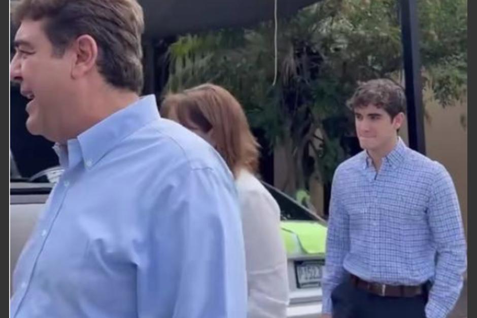 El hijo de Carlos Pineda se rob&oacute; el protagonismo en un video que public&oacute;. (Foto: captura de video)