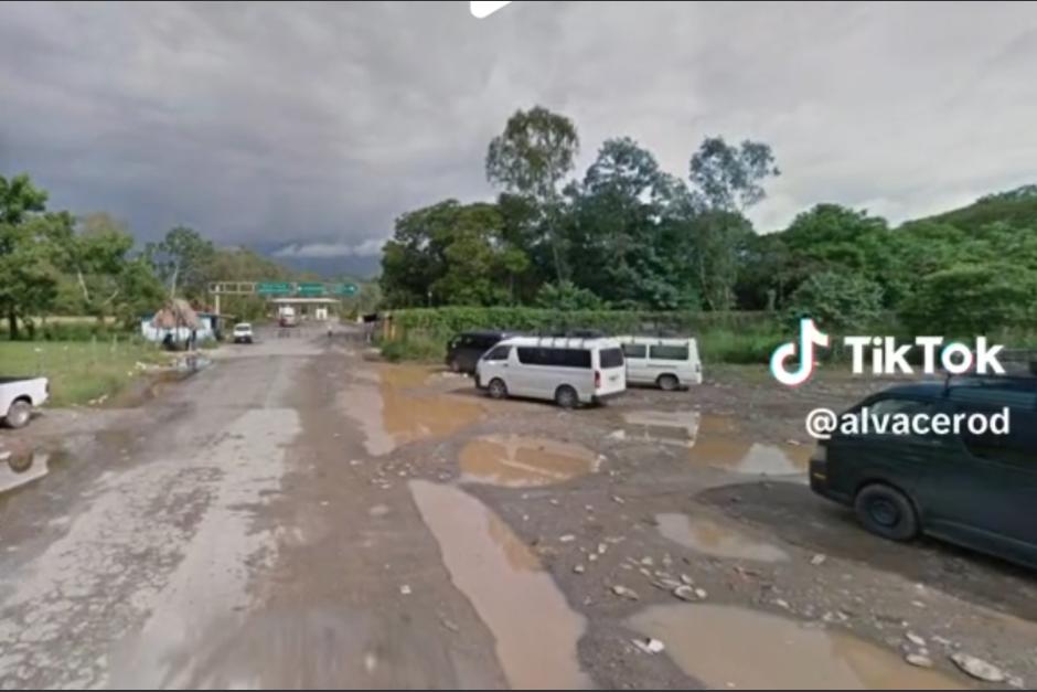 El creador de contenido despertó una ola de reacciones por asociar a Guatemala con un peculiar tipo de calles. (Foto: captura de video)