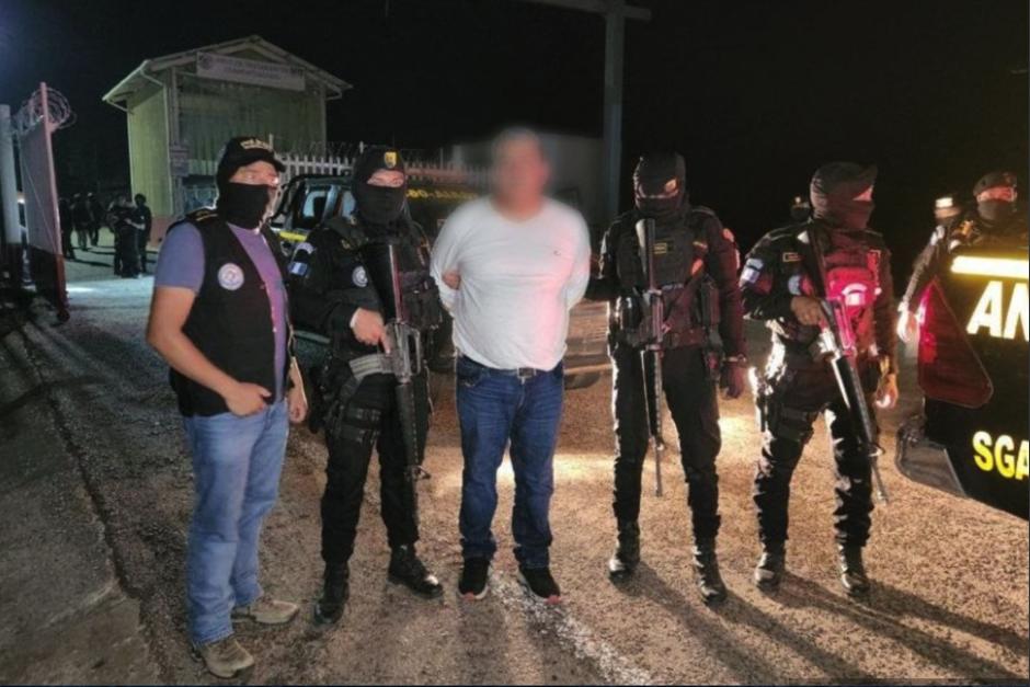 El Ministerio de Gobernación confirmó la captura del narcotraficante Cruz Antonio Gálvez Hernández. (Foto: Ministerio Público)&nbsp;