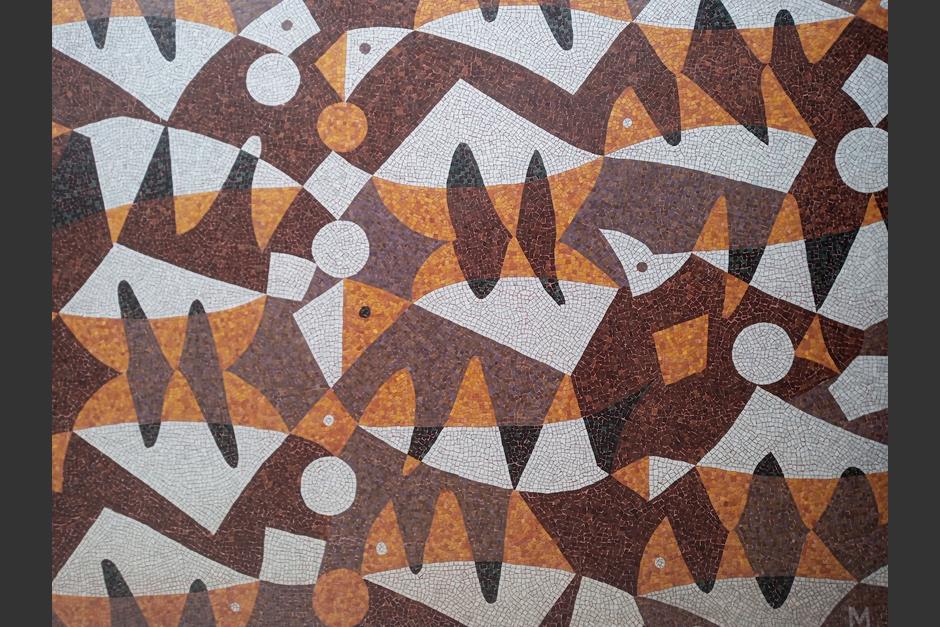 Los murales se han logrado conservar en un inmueble de la ciudad capital. (Foto: Heidi Loarca/Soy502)