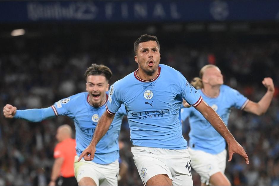 Ayer el Manchester City consiguió su primera Champions League. (Foto: AFP)