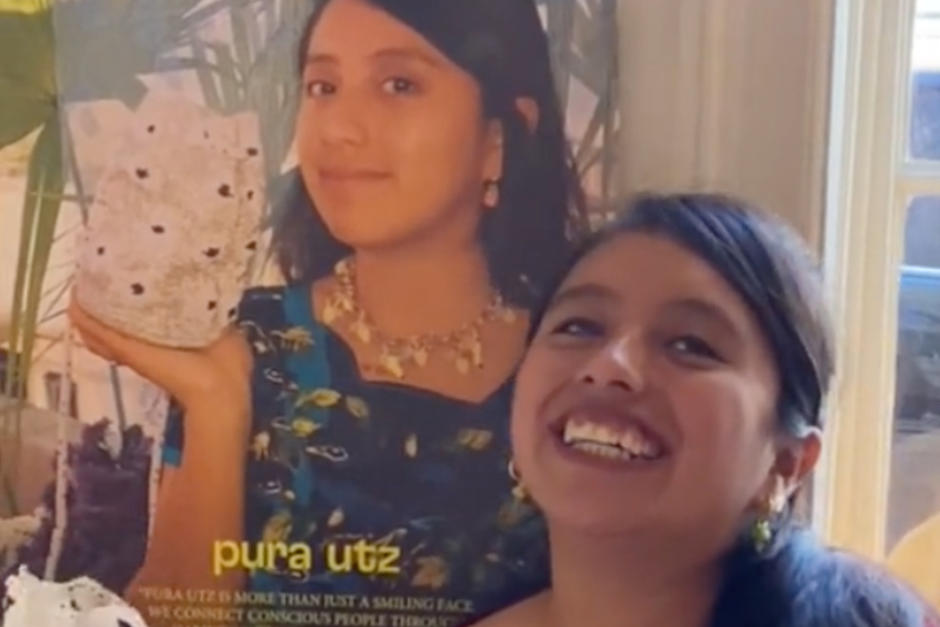 Elisa viajó al país europeo y se vio en los anuncios de la marca de accesorios que produce. (Foto: Pura Utz)