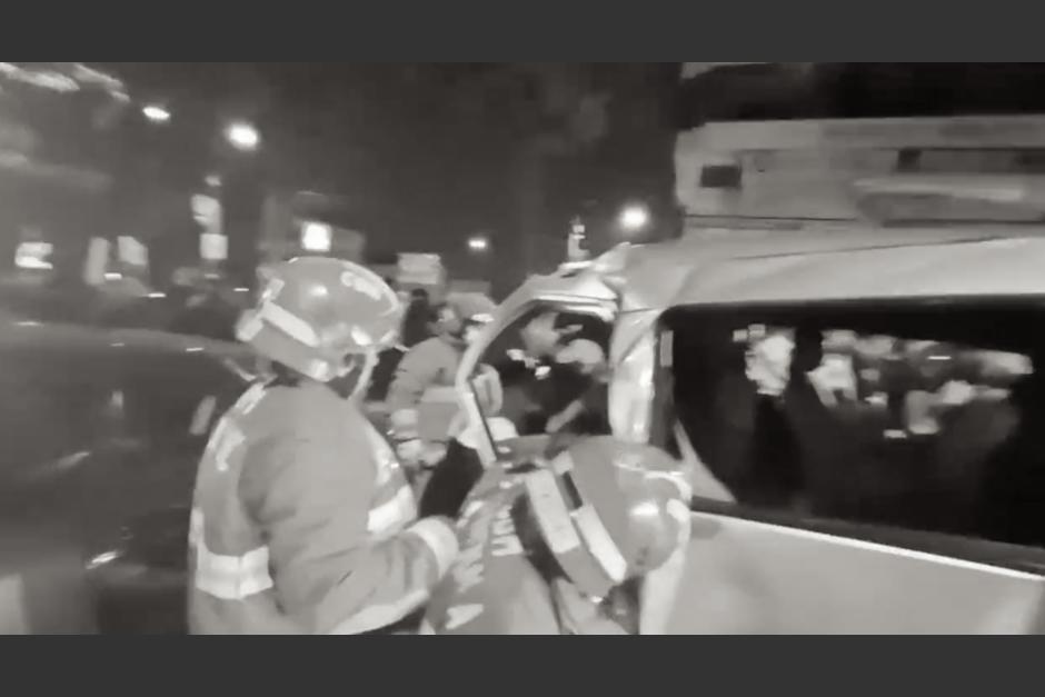 Identifican al hombre que murió en un accidente de tránsito en la calzada San Juan, el recién pasado domingo. (Foto: captura de video)