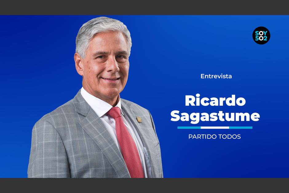 Ricardo Sagastume es el candidato presidencial del partido TODOS. (Foto: Wilder López /Soy502)