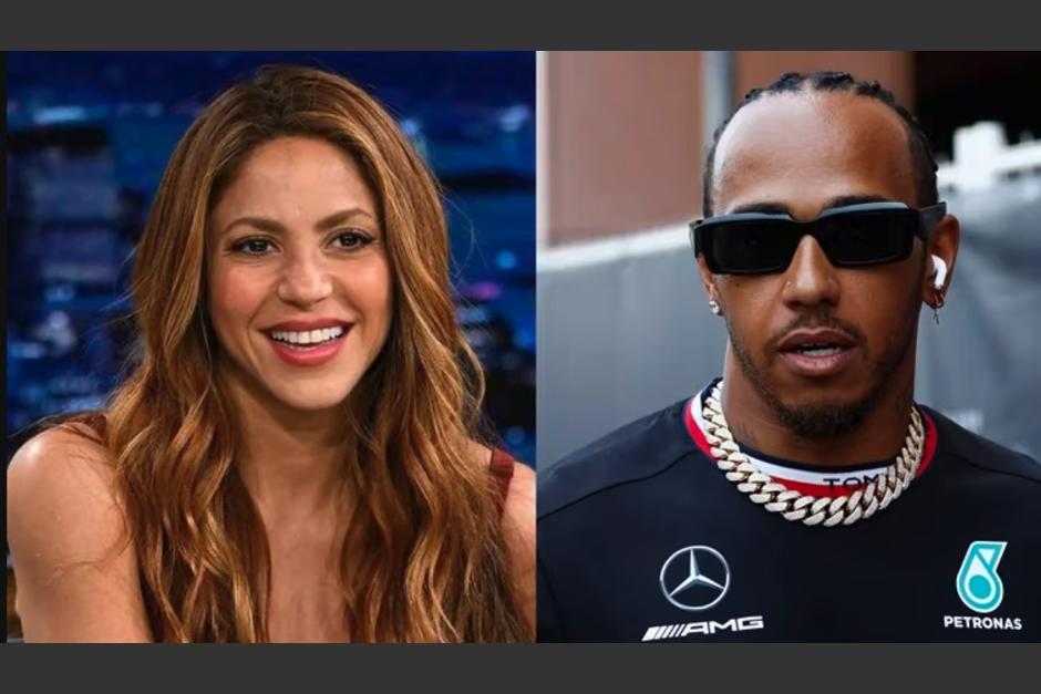 Shakira y Lewis Hamilton habrían iniciado una relación gracias a otro famoso piloto. (Foto: Infobae)