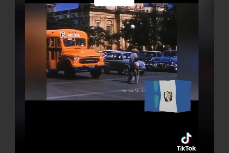 Un video de los a&ntilde;os 50 y 60 revivi&oacute; el recuerdo de los guatemaltecos. (Foto: captura de pantalla)&nbsp;