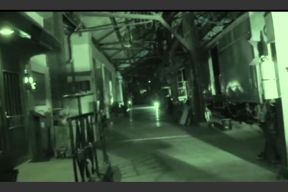El equipo de investigadores realizó una expedición en el Museo del Ferrocarril. (Foto: captura de video)