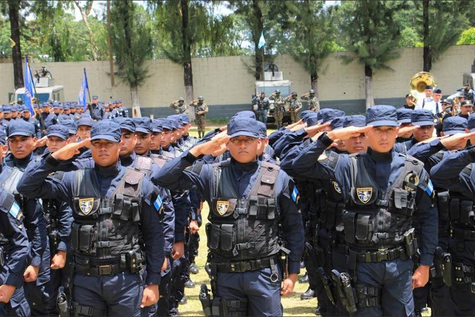 Agentes de la PNC serán desplegados para resguardar a guatemaltecos durante las Elecciones. (Foto: PNC)