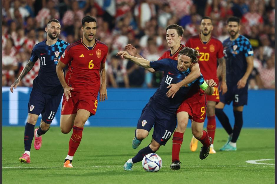 Espa&ntilde;a y Croacia se enfrentaron en R&oacute;terdam por el t&iacute;tulo de la Liga de Naciones. (Foto: AFP)