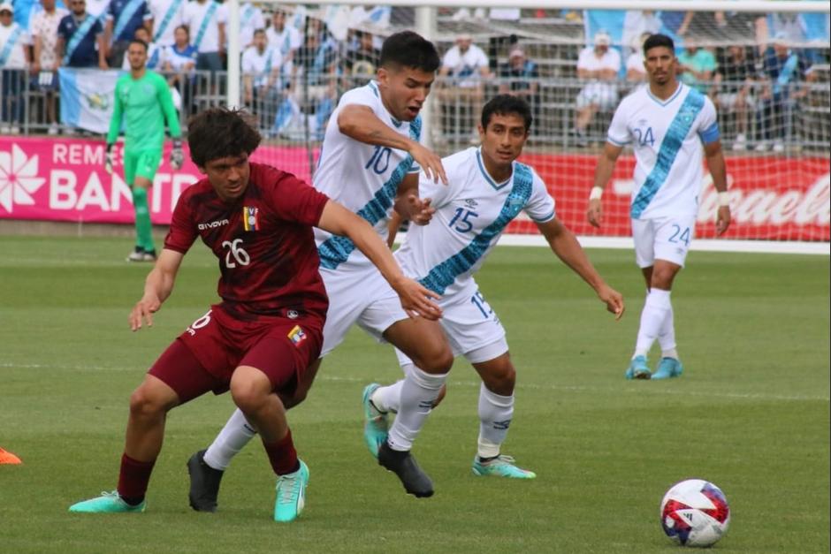 La Azul y blanco se enfrent&oacute; a su similar de Venezuela. (Foto: Fedefutbol)