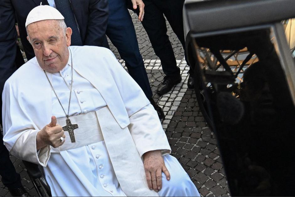 El papa Francisco, se presentó ante fieles. (Foto: AFP)
