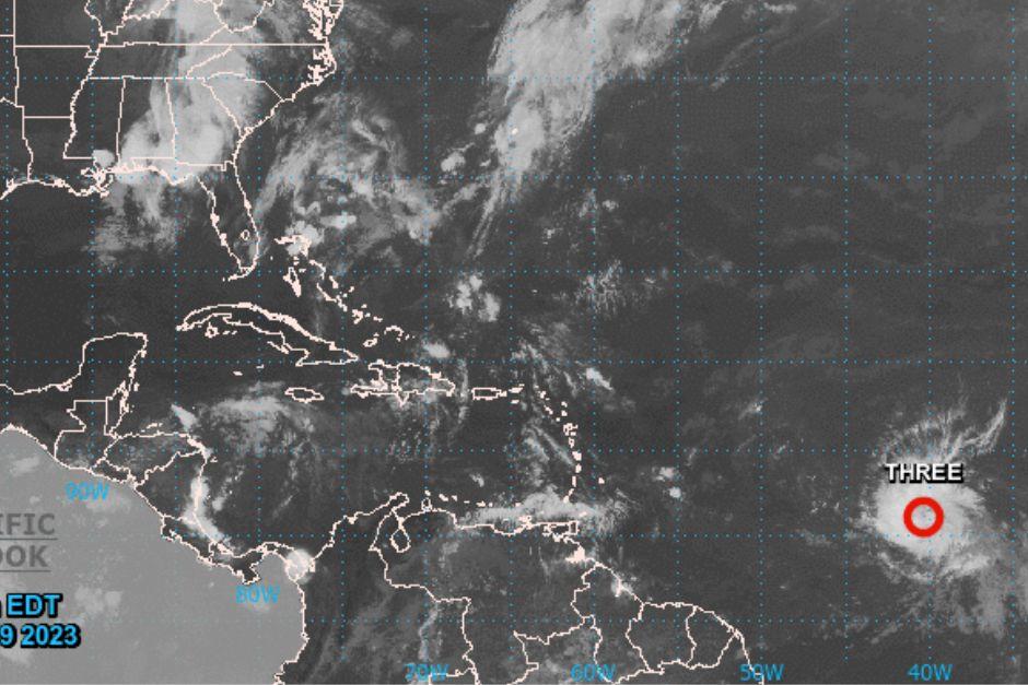 Una depresión tropical se formó en el Océano Pacífico, según datos oficiales del Centro Nacional de Huracanes de Estados Unidos. (Foto: NHC/Noaa)
