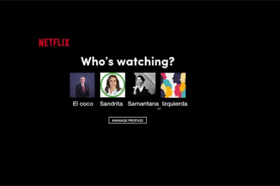 La candidata presidencial recre&oacute; Netflix para mostrar su propia "serie". (Foto: captura de pantalla)