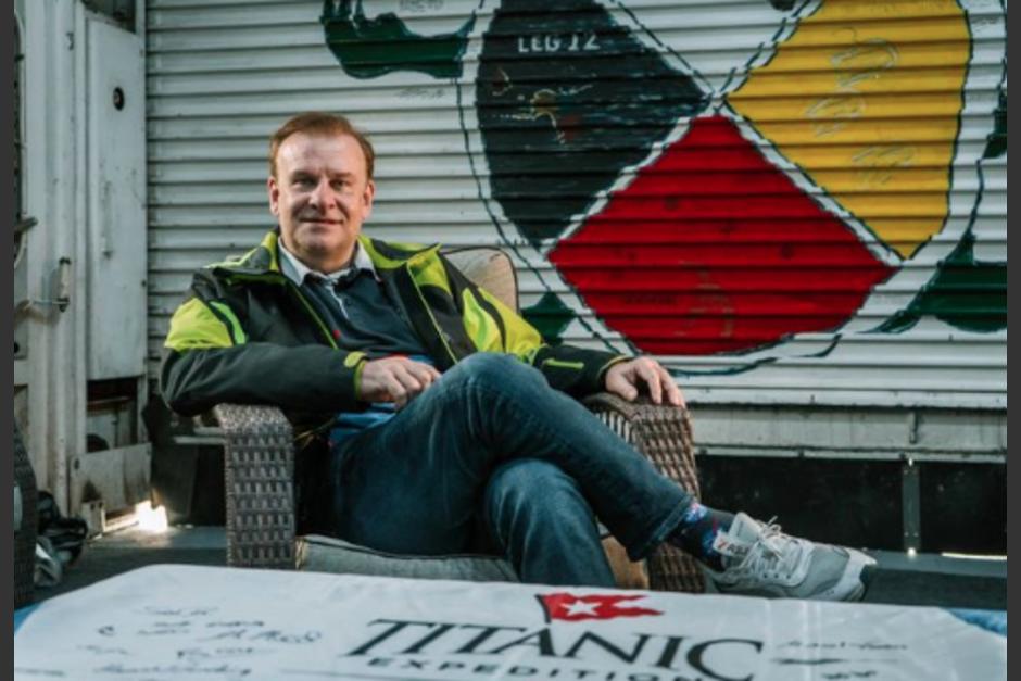 El empresario ingl&eacute;s, Hamish Harding, es uno de los pasajeros dentro del submarino. (Foto: @actionaviationchairman)