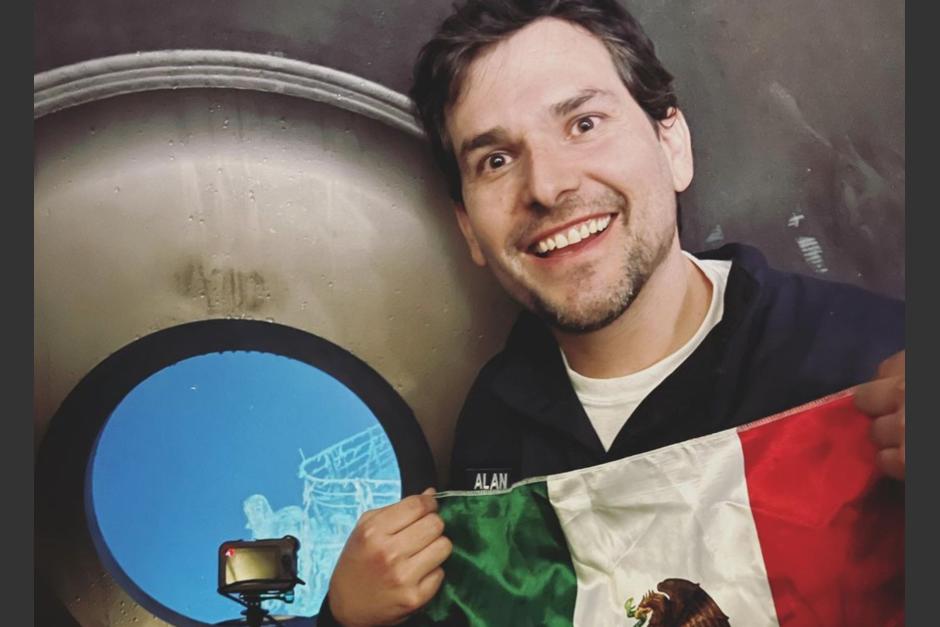 Alan Estrada subi&oacute; una serie de videos sobre su "viaje tur&iacute;stico" al Titanic. (Foto: Instagram)
