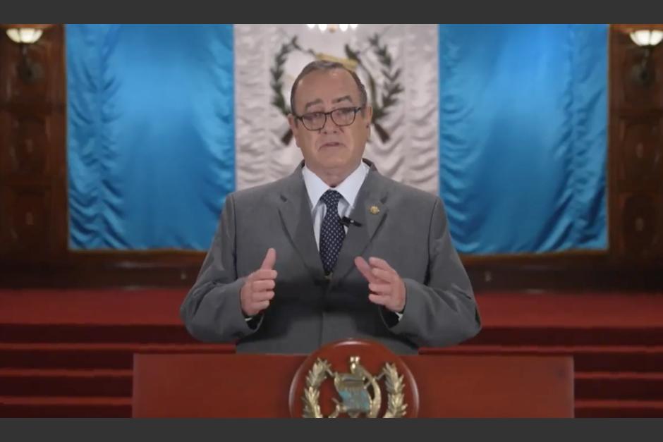 El mensaje que envió el presidente de la República, previo a las Elecciones Generales este domingo. (Foto: captura de video)
