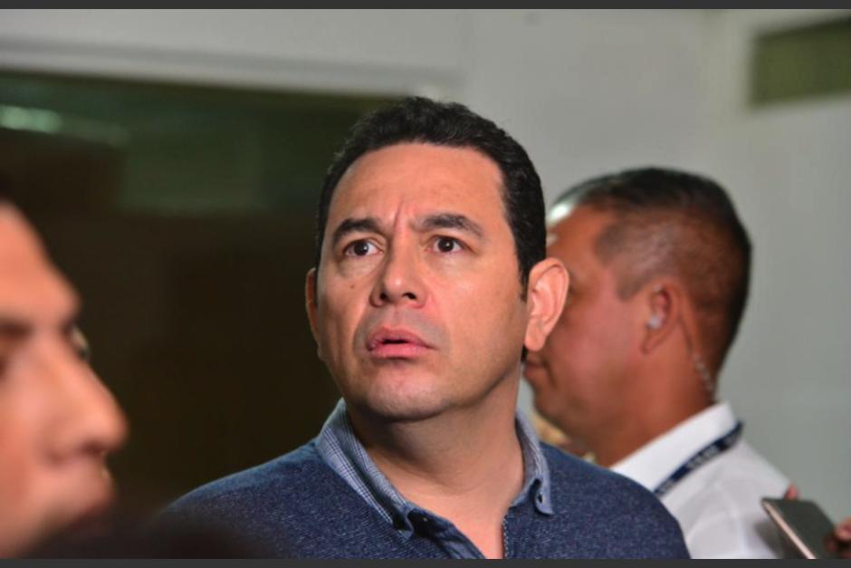 Jimmy Morales no logró los votos suficientes para ingresar al Congreso en el Listado Nacional por el partido de FCN-Nación. (Foto: Archivo/Soy502)