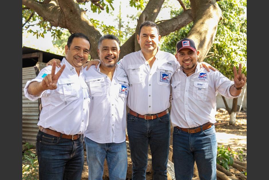 Los hermanos Morales, candidatos del partido FCN Nación. (Foto:@SammyMorales)