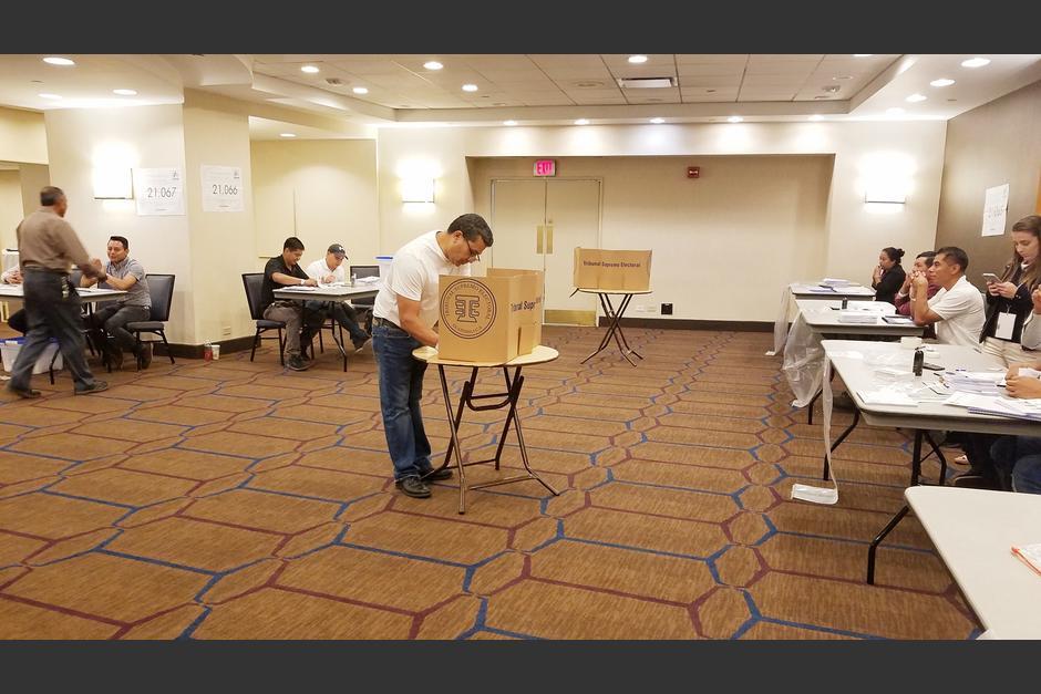 Guatemaltecos en el extranjero votaron por segunda vez para elegir a presidente. (Foto: Soy502/Archivo)