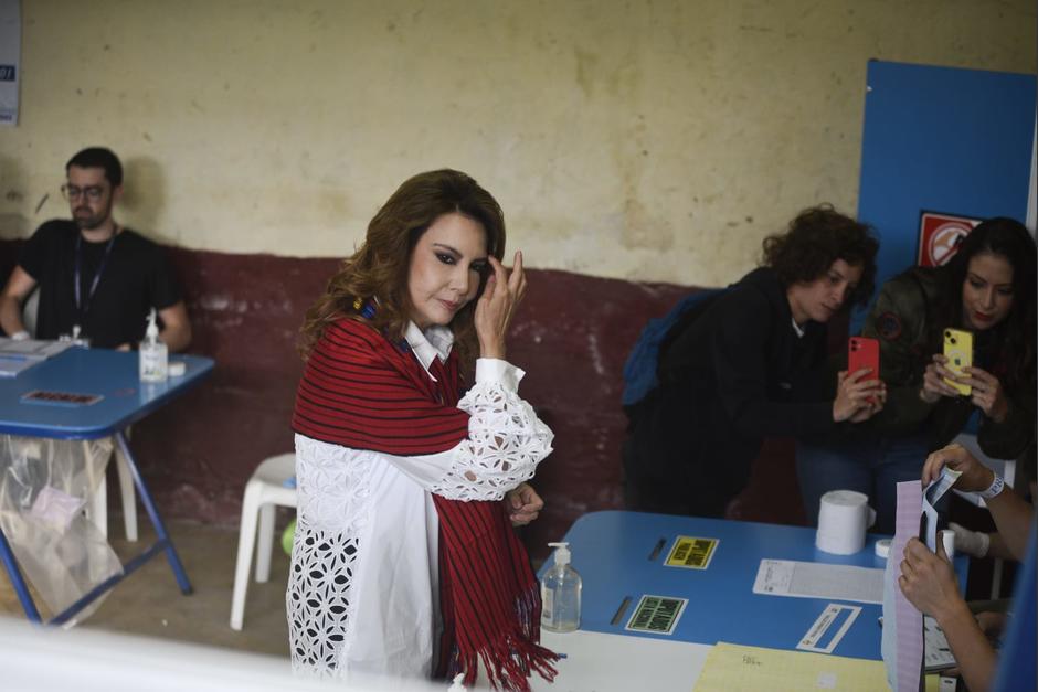 La candidata presidencial Zury Ríos aceptó la derrota electoral. (Foto: Wilder López/Soy502)