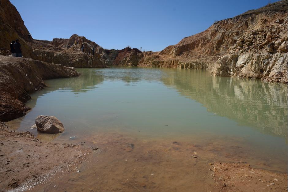 En enero pasado trascendi&oacute; la formaci&oacute;n de una laguneta en Cerro Gordo, Jutiapa. (Foto: Wilder L&oacute;pez/Soy502)