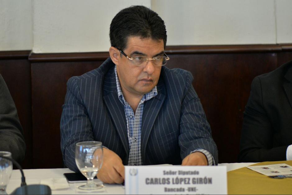 Carlos López Girón estuvo vinculado en el caso de plazas fantasma en el Congreso. (Foto: Archivo/Soy502)