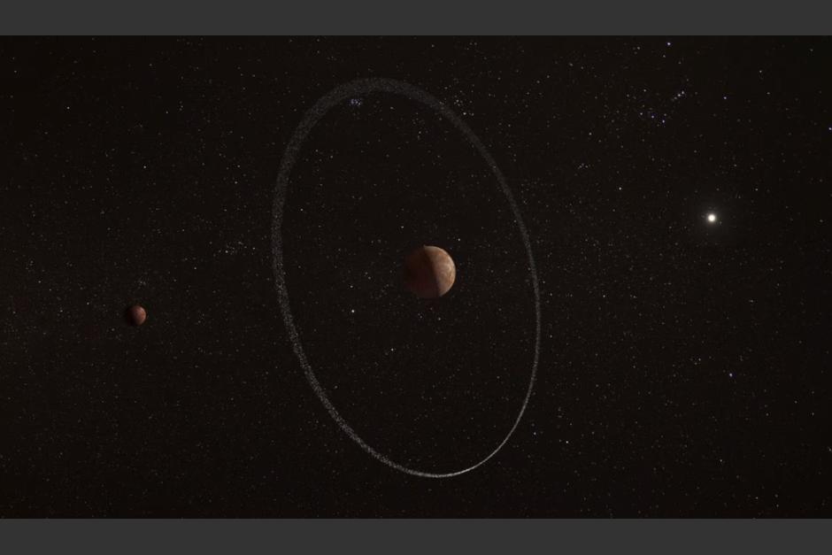 El planeta Quaoar ha sorprendido de nueva cuenta a los cient&iacute;ficos por este peculiar anillo. (Foto: El Pa&iacute;s)