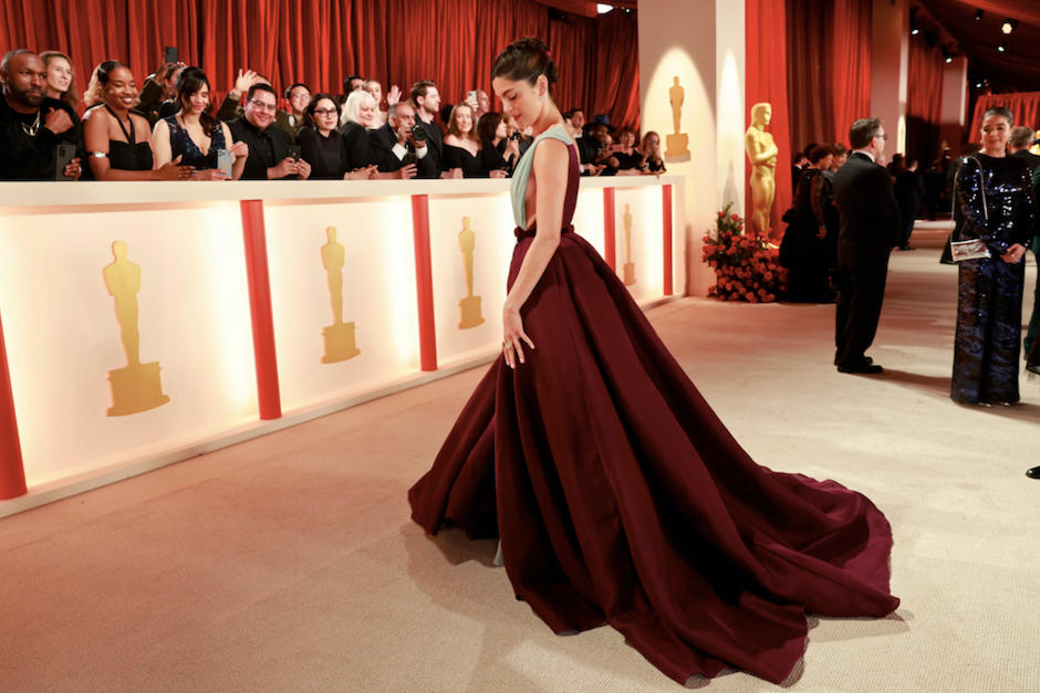 (Foto: Los fanáticos de la moda quedaron sorprendidos por el cambio de color de la alfombra. (Foto: AFP)&nbsp;