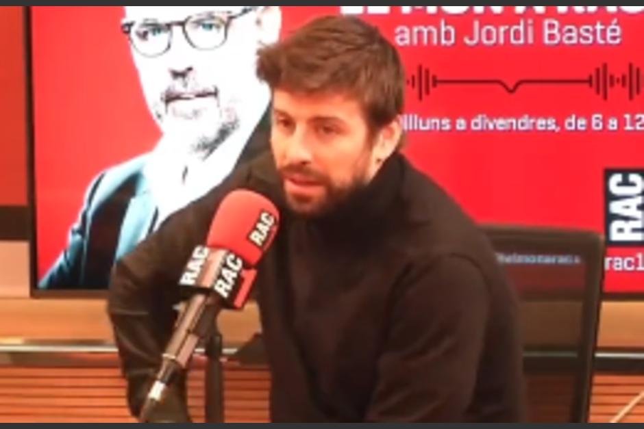 Gerard Piqu&eacute; rompi&oacute; el silencio sobre el tema de Shakira y su canci&oacute;n. (Foto: captura de video)