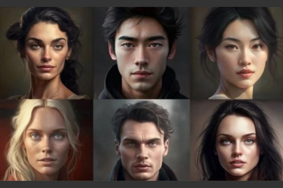 Inteligencia Artificial recrea los rostros de las nacionalidades más atractivas del mundo. (Foto: Reddit)&nbsp;