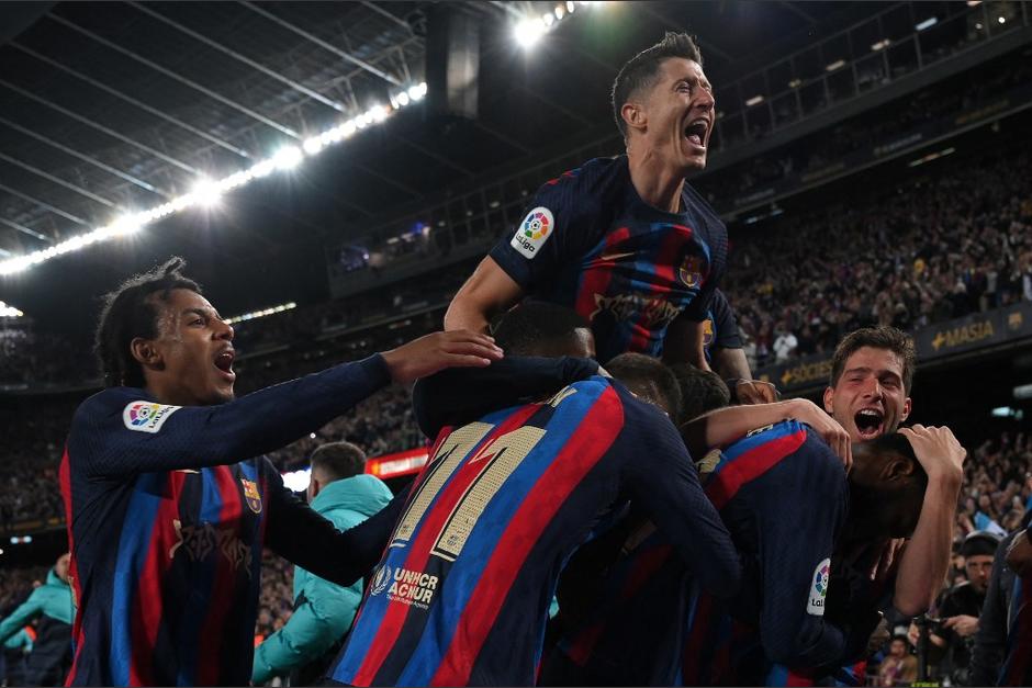 El Barcelona gan&oacute; sobre la hora el partido contra el Madrid este domingo 19 de marzo, luego de la anulaci&oacute;n de un gol del Real Madrid.&nbsp; (Foto: AFP)&nbsp;