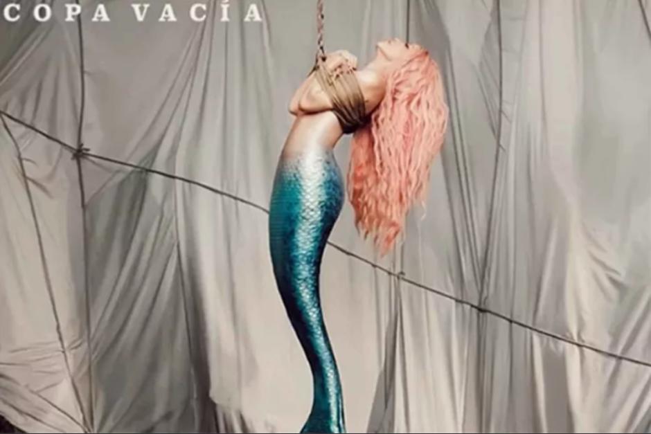 En el video clip se podr&aacute; ver a Shakira actuando como sirena (Foto: Instagram)&nbsp;
